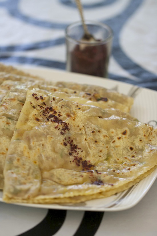 Meat-Stuffed Flatbreads, Gutab