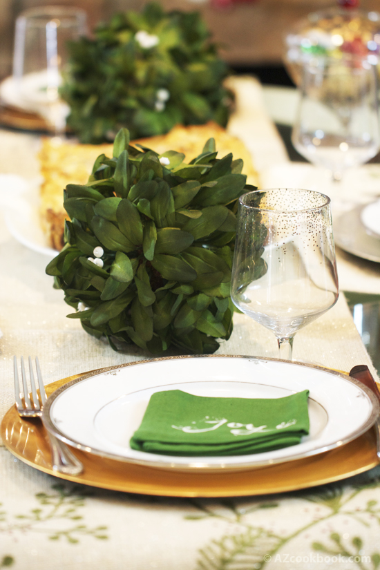 Holiday Season Tablescape