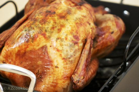 Walnut-Stuffed Roast Turkey