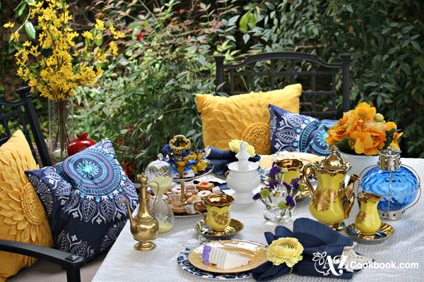 AZ Cookbook Tablescapes - Tea Party