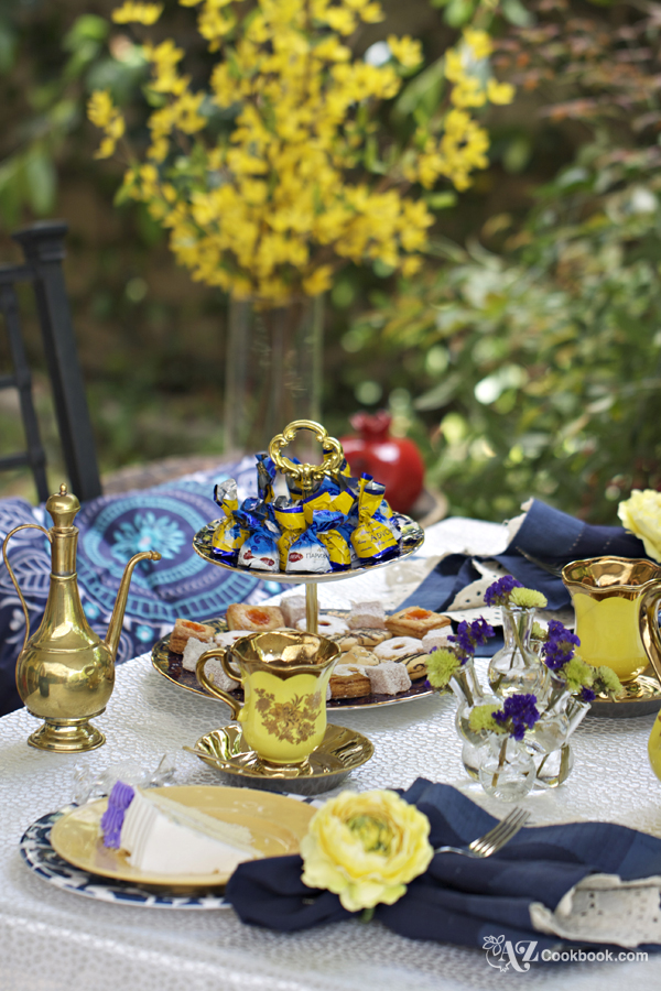 AZ Cookbook Tablescapes - Tea Party