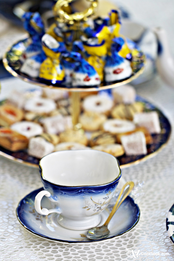 AZ Cookbook Tablescapes - Tea Party