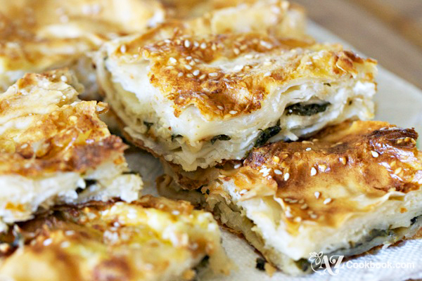 Soft Spinach Pie (Borek)