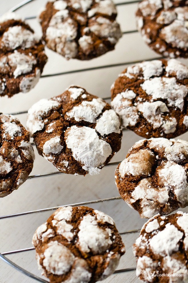 Chocolate Crinkle Cookies