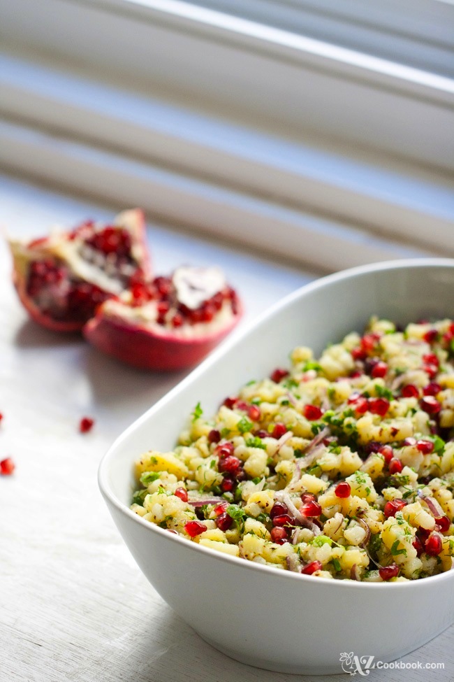 Herbed Potato and Pomegranate Salad