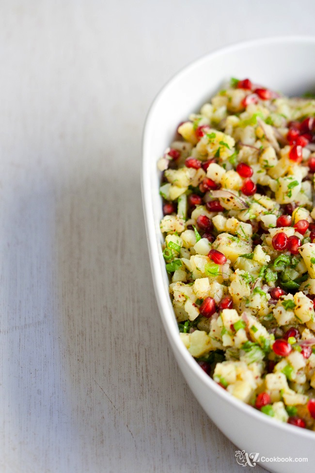 Herbed Potato and Pomegranate Salad