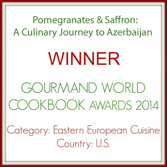 Winner of Gourmand World Cookbook Award